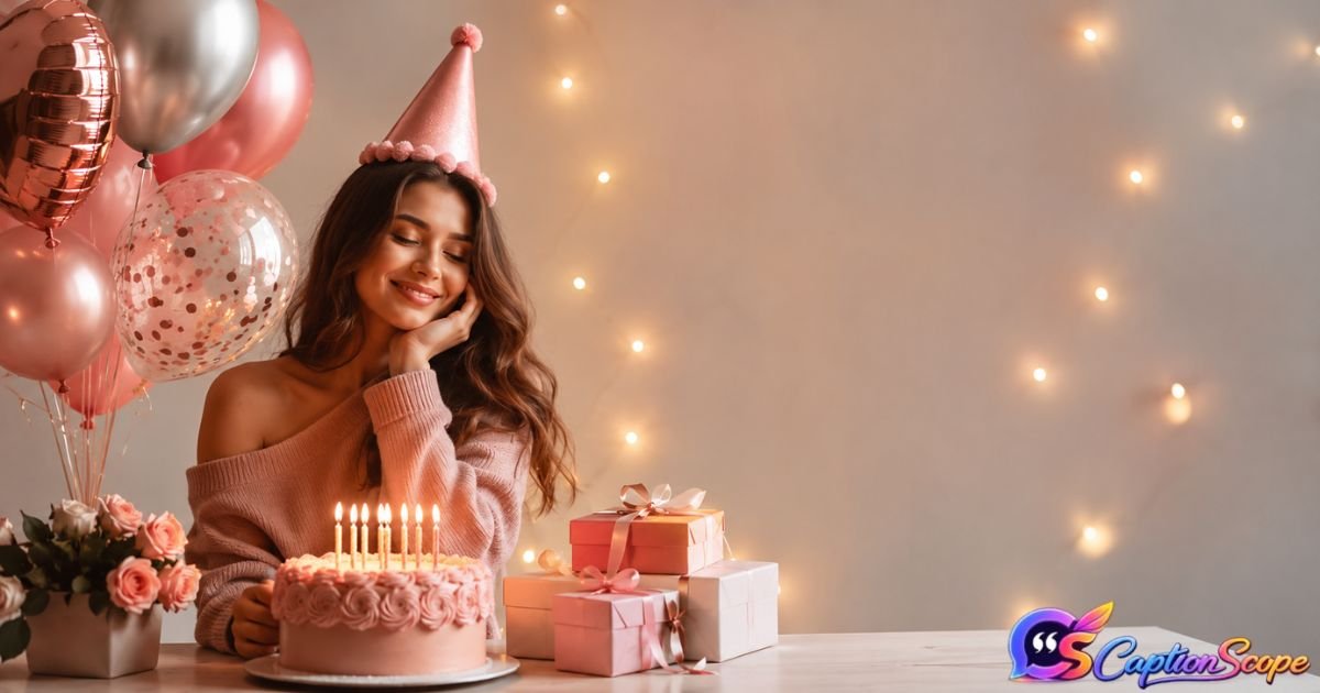 Self Birthday Captions