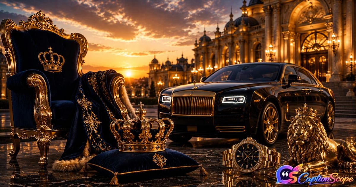 Royal Instagram Captions for a Bold