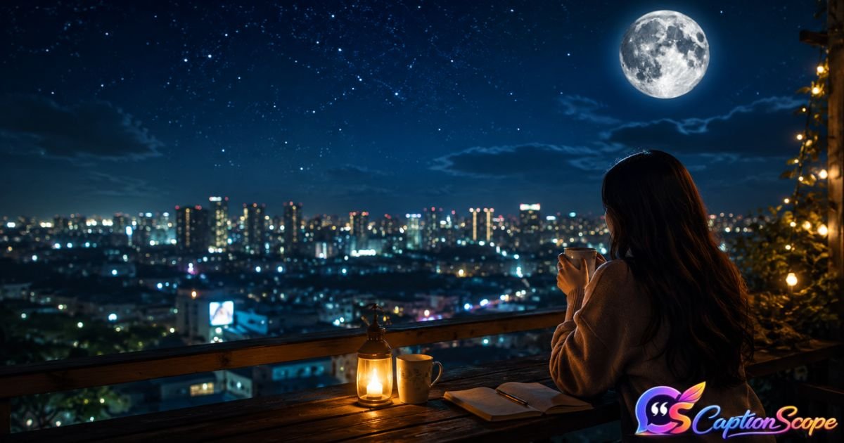 Night Captions for Instagram