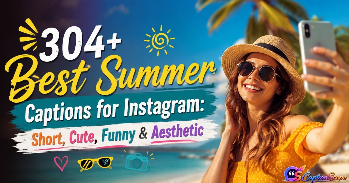 Summer Captions for Instagram