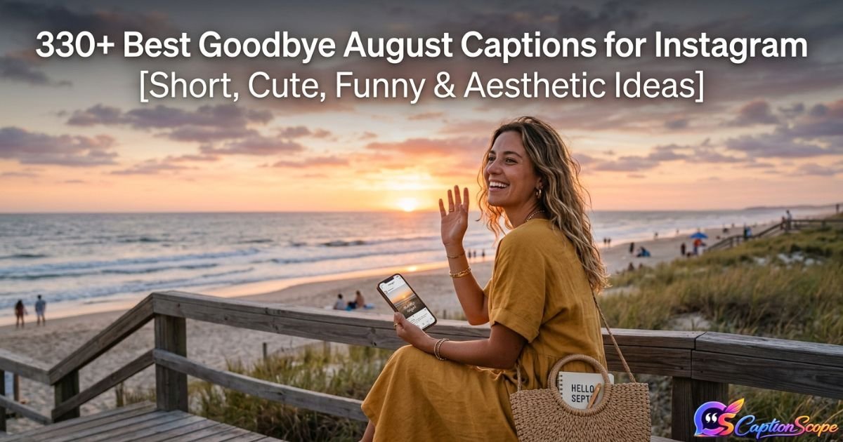 Goodbye August