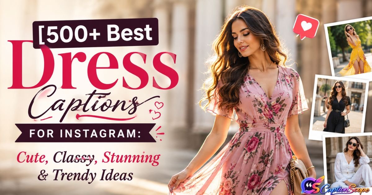 Dress Captions