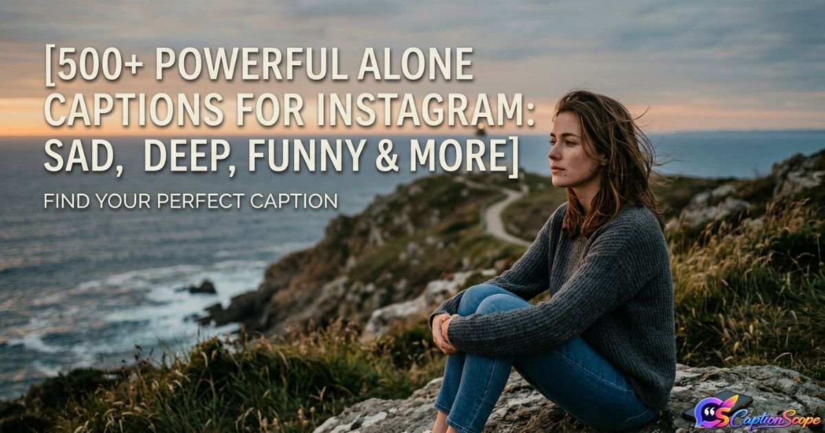 Alone Captions