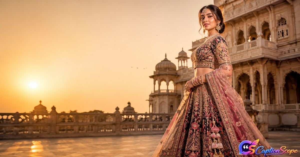 Lehenga Captions for Instagram