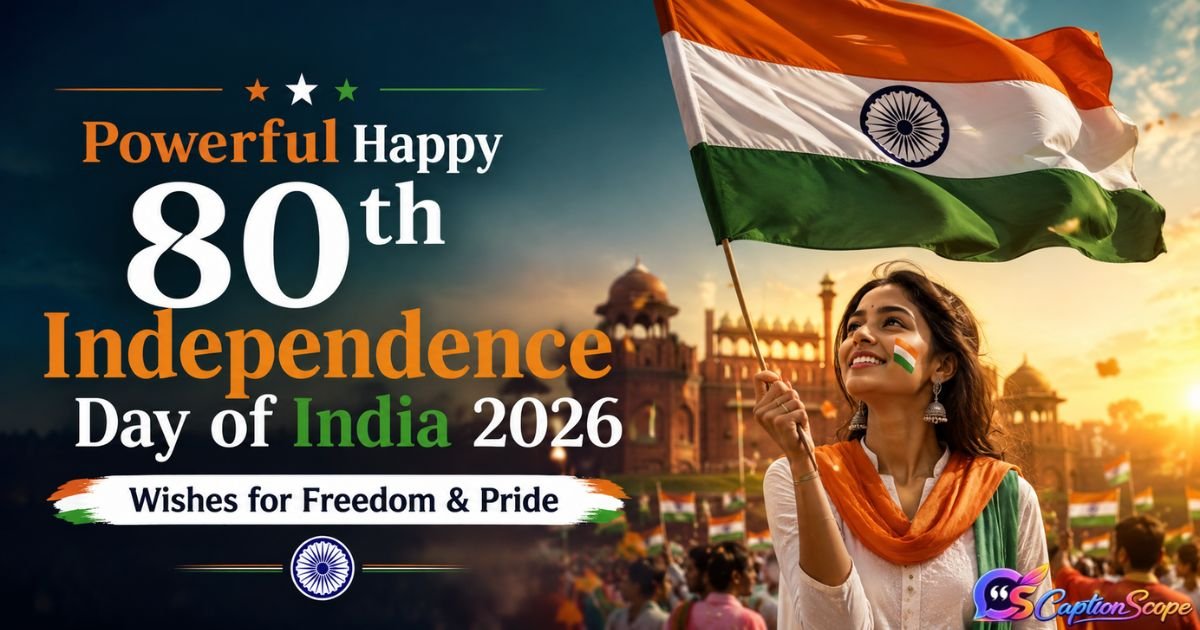 Happy 80th Independence Day