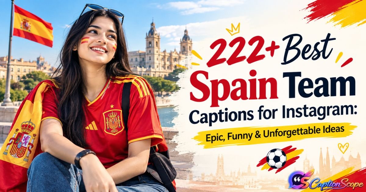 Spain Team Captions
