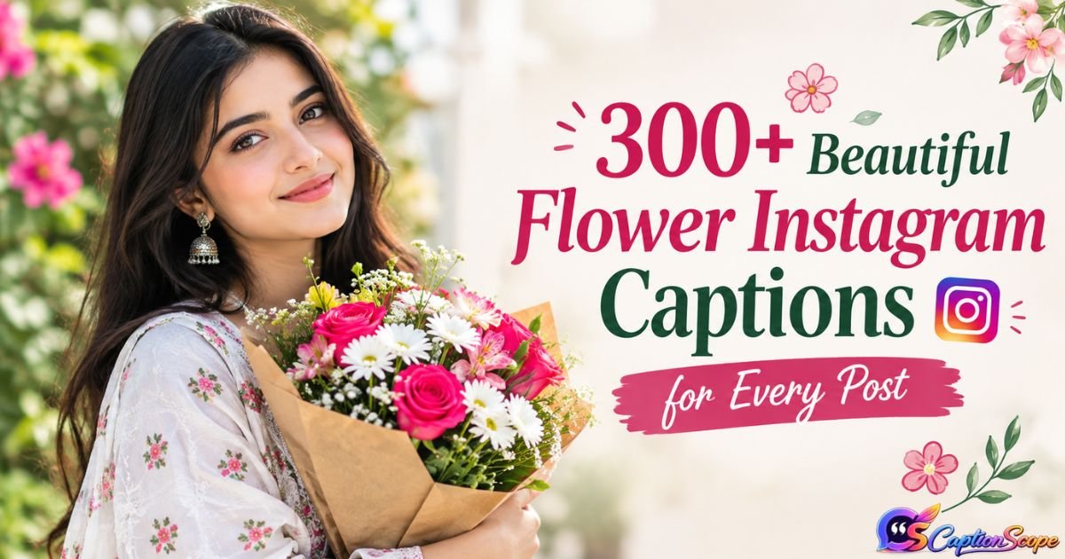 Flower Captions
