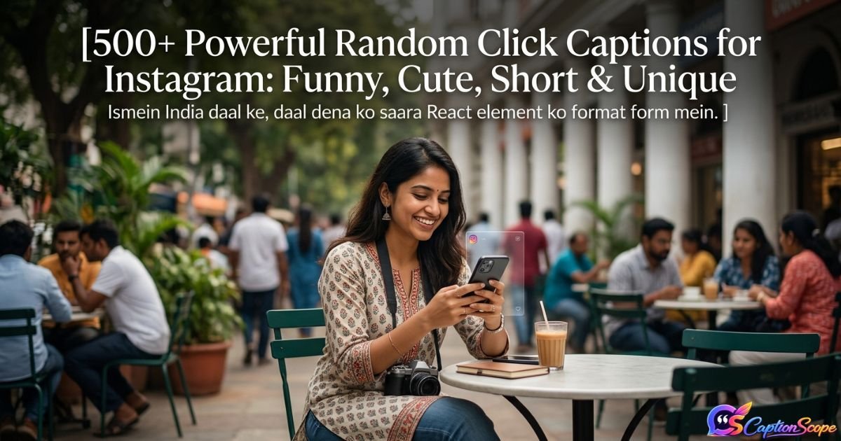 Random Click Captions