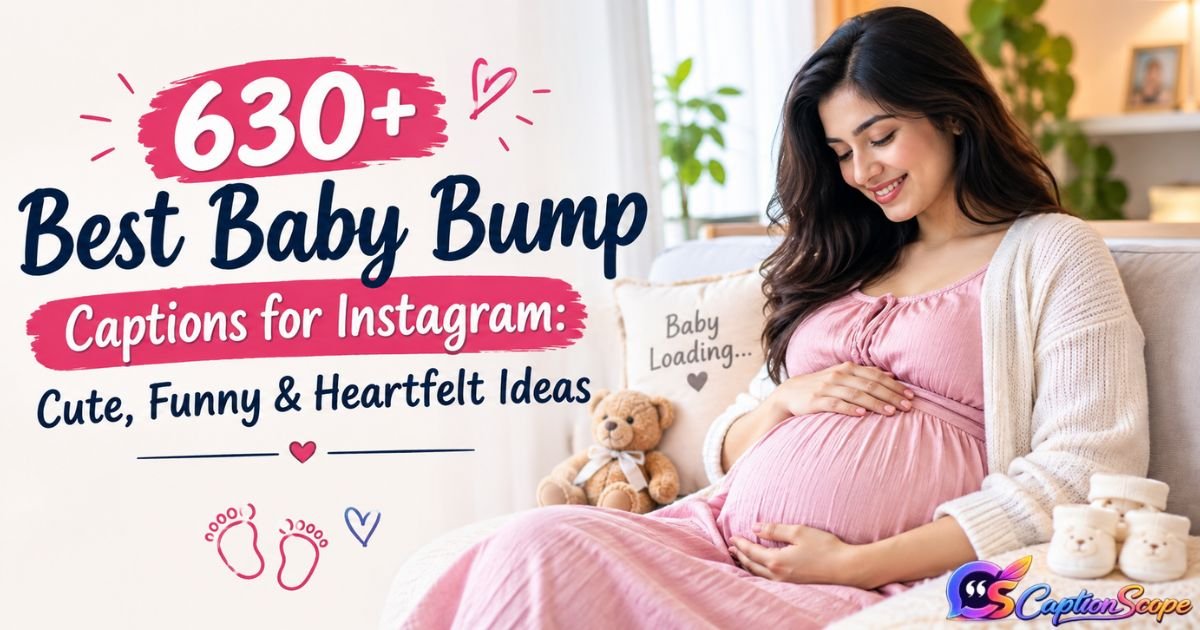 Baby Bump Captions for Instagram