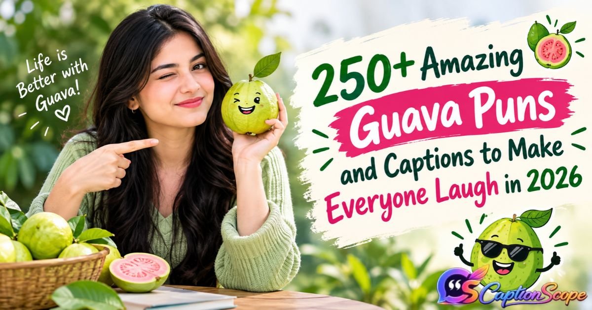 Guava Puns and Captions
