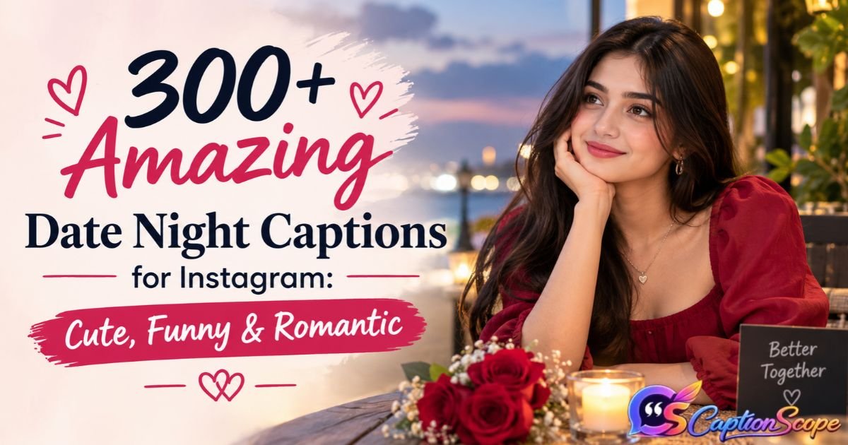 Date Night Captions for Instagram
