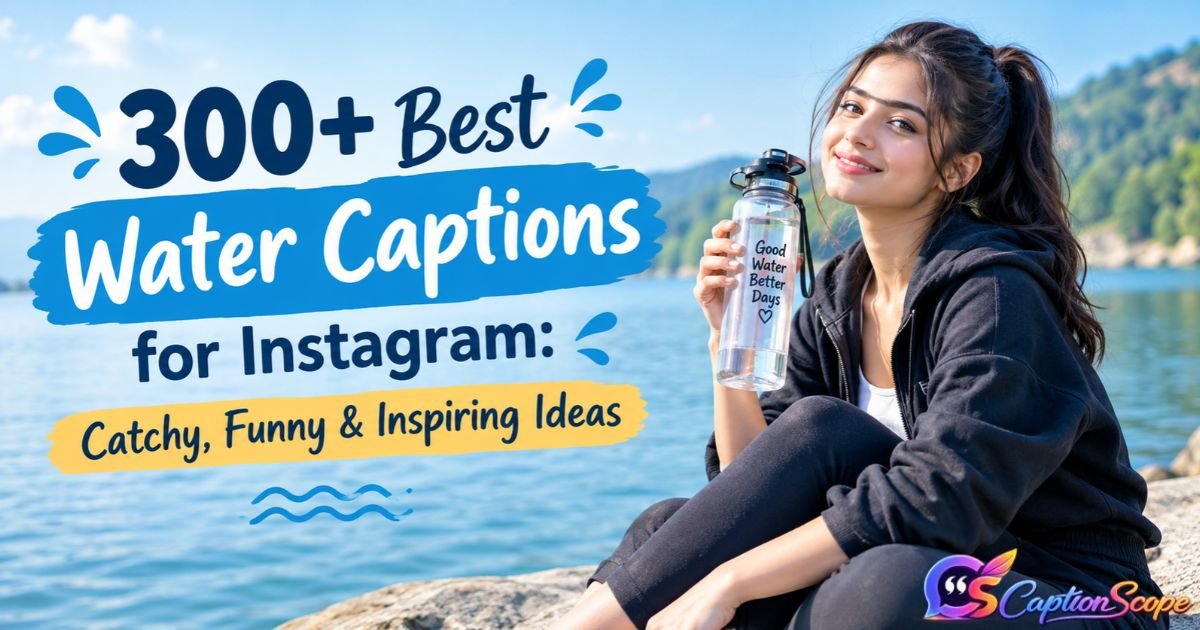 Water Captions for Instagram