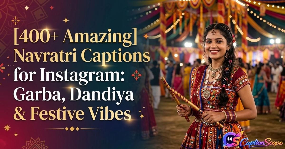 Navratri Captions