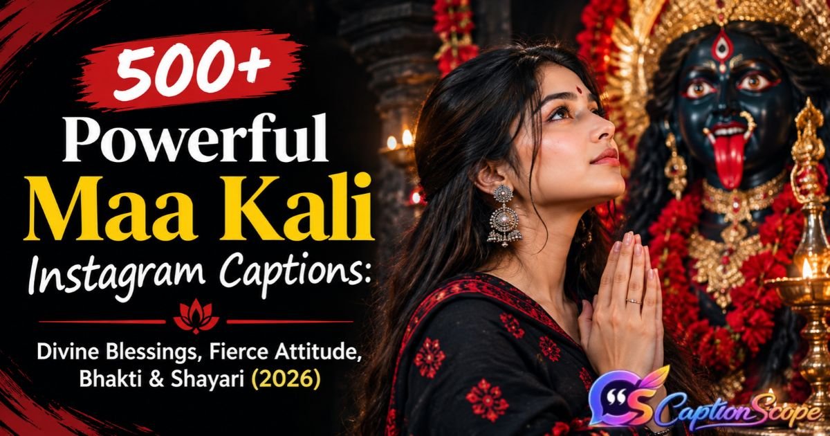 Maa Kali Instagram Captions