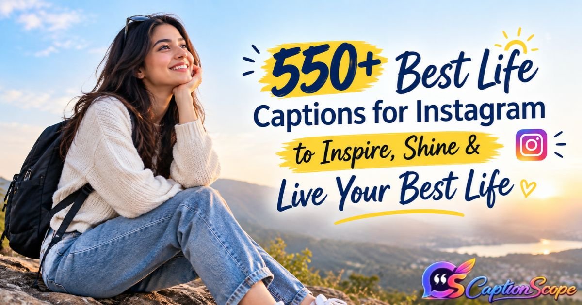 Life Captions for Instagram